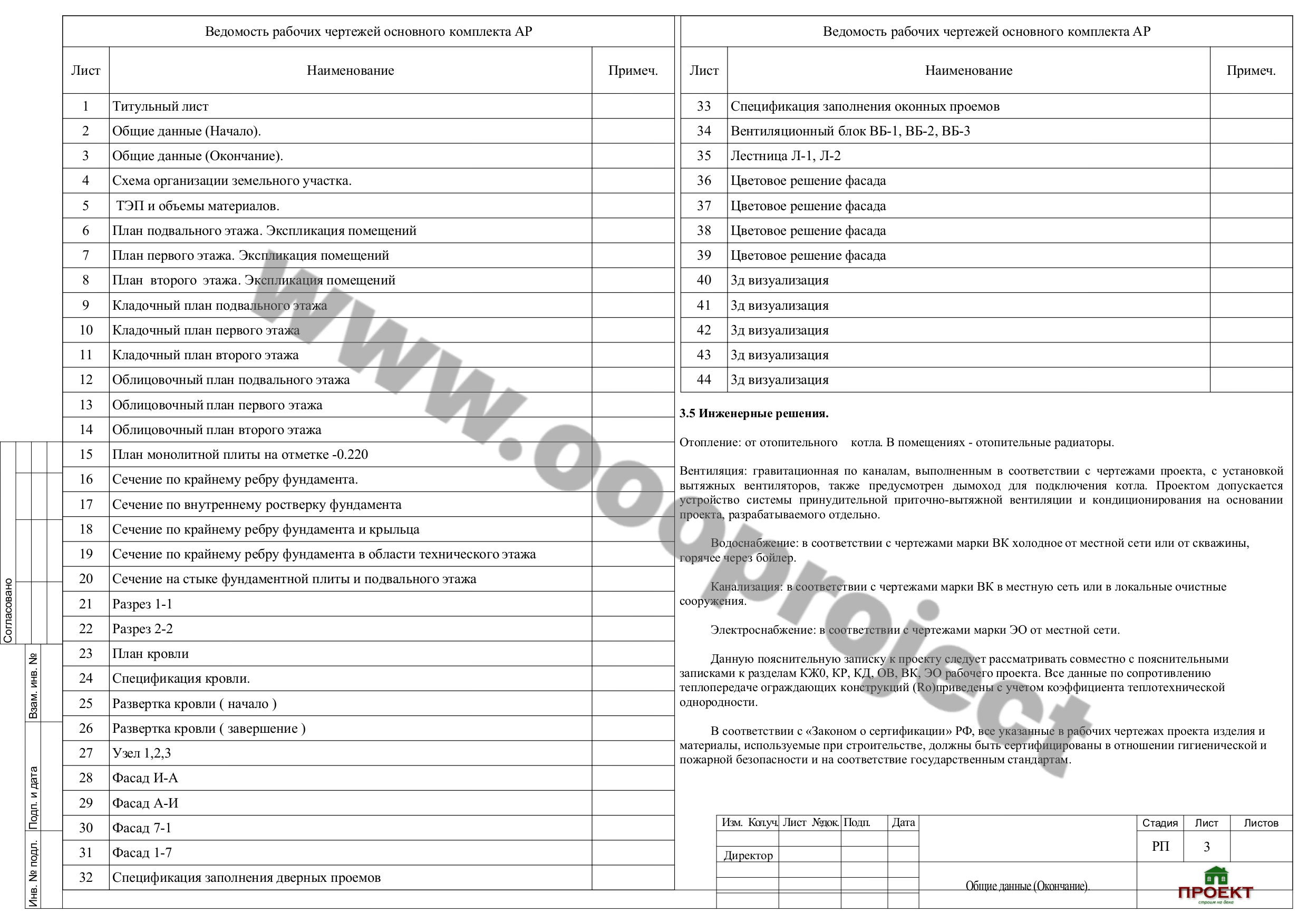 Страница проекта